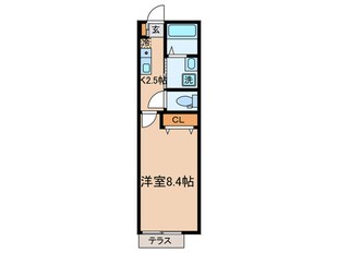 パルトネール千歳船橋の物件間取画像